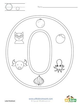 Letter o coloring page alphabet letter activities letter o lettering