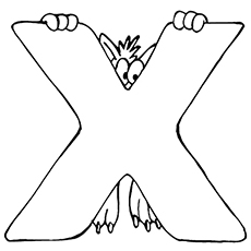 Top free printable letter x coloring pages online