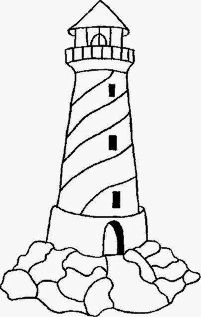 Lighthouse coloring sheets hojas para colorear gratis patrones de vidrieras faro dibujo