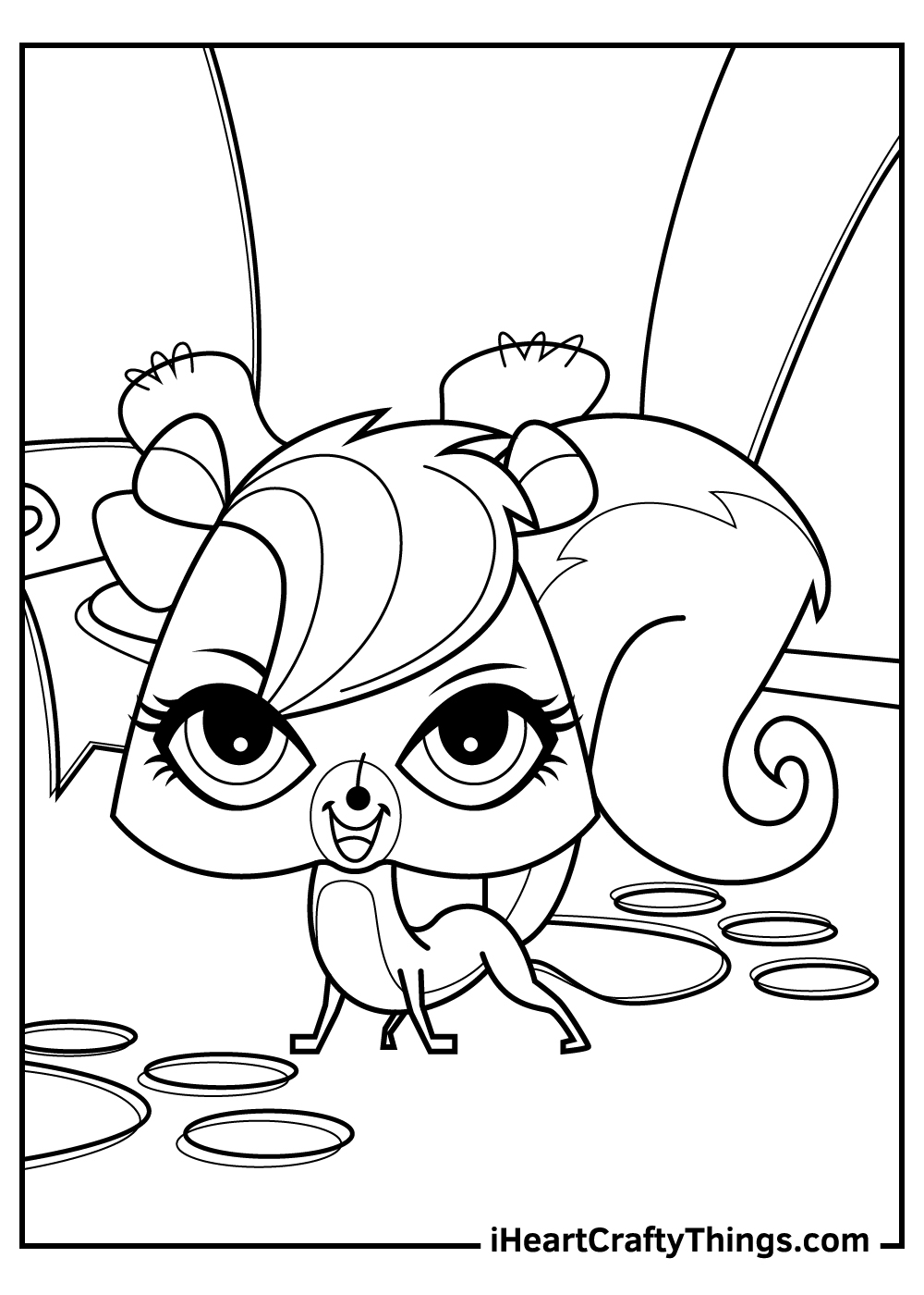 Littlest pet shop coloring pages free printables