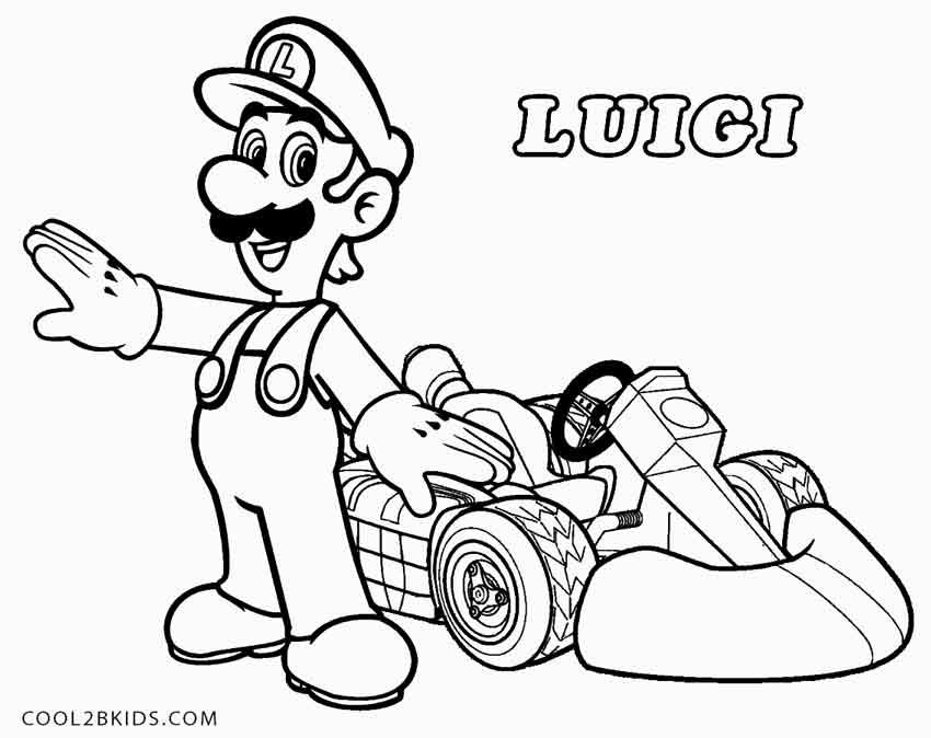 Printable luigi coloring pages for kids coolbkids mario coloring pages super mario coloring pages coloring pages