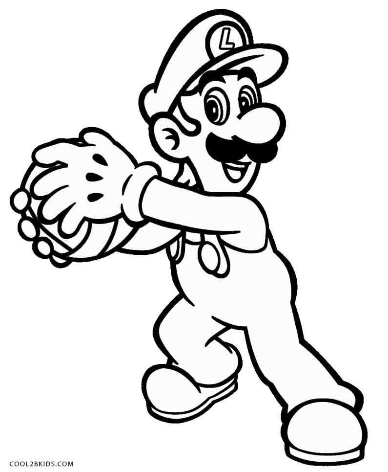 Printable luigi coloring pages for kids coolbkids mario coloring pages super mario coloring pages coloring pages