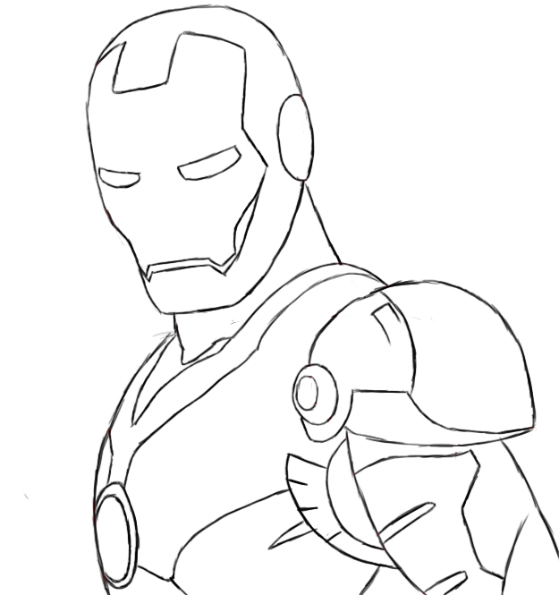 Coloring pages how to draw iron man coloring pages