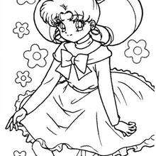 Manga coloring pages
