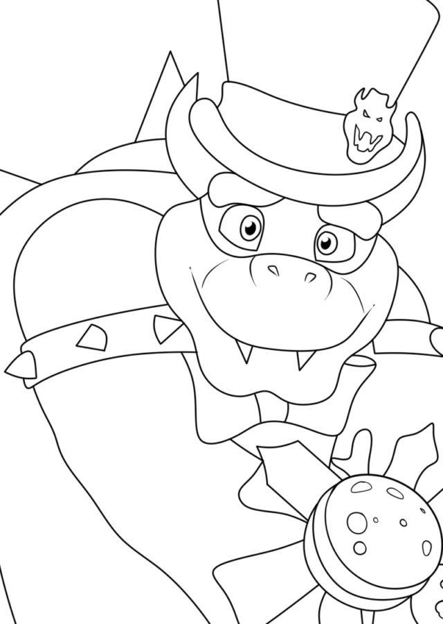 Bowser coloring pages by coloringpageswk on