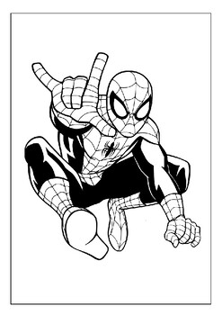 Unleash your childs inner superhero with our printable marvel coloring pages