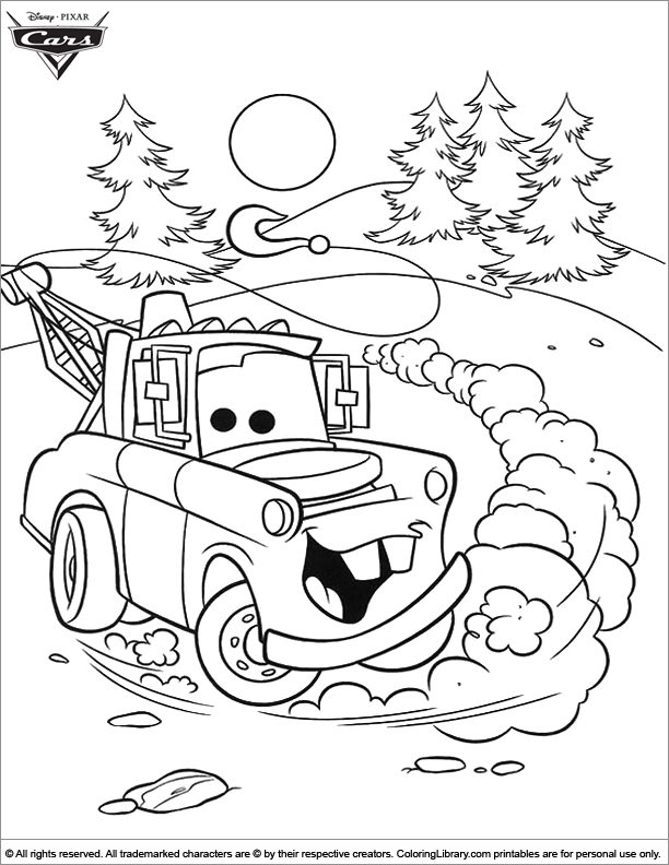 Printable coloring page