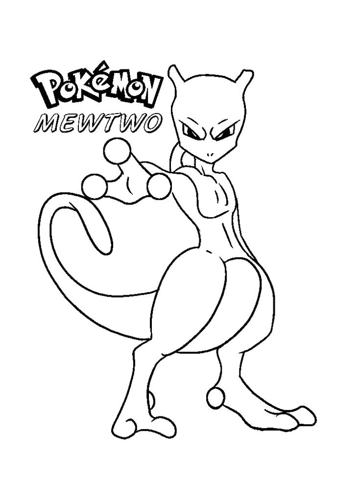 Amazing mewtwo coloring pages pdf to print