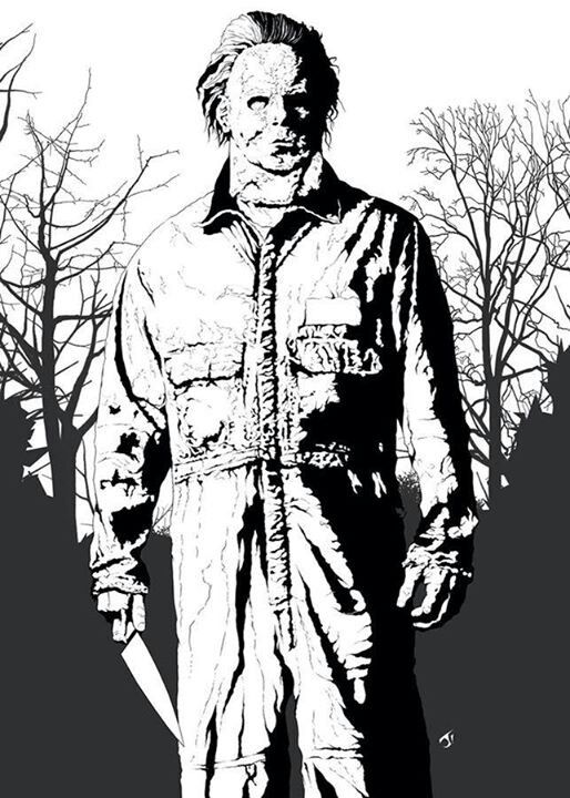 Michael myers michael myers scary coloring pages coloring pages