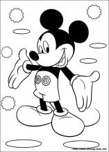 Mickey coloring pages on coloring