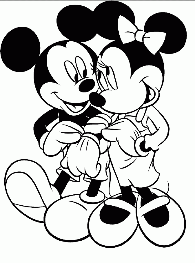 Mickey mouse coloring pages printable for free download