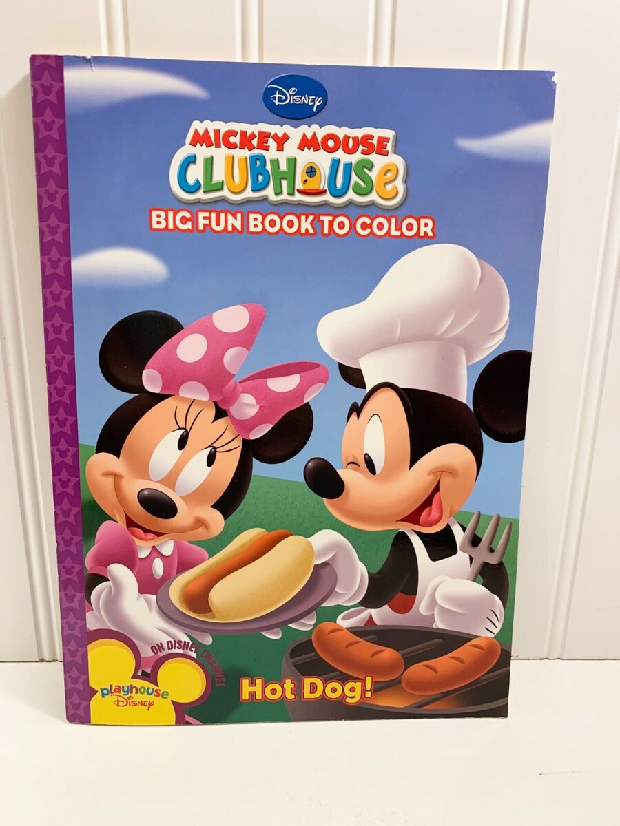 Disney mickey mouse clubhouse coloring book options available all unused