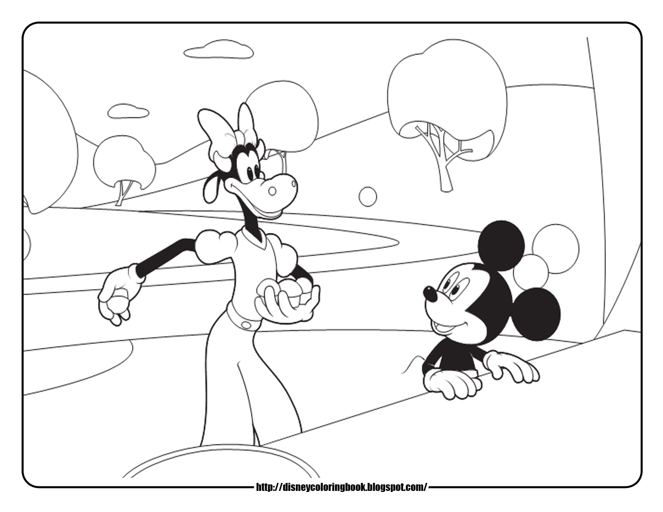 Disney coloring pages and sheets for kids mickey mouse clubhouse free disney coloring sheets