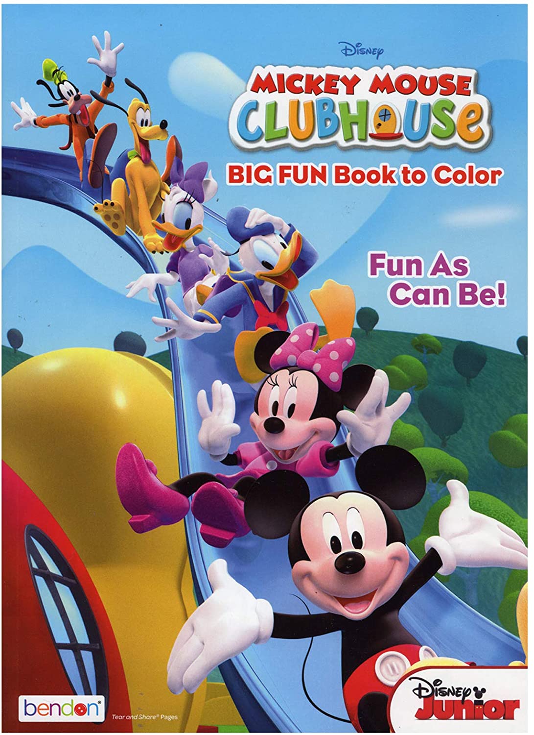 Mickey mouse clubhouse coloring book titles â