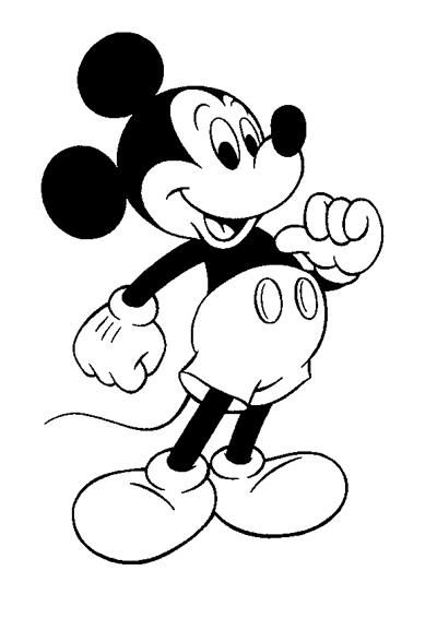 Coloring pages mickey mouse coloring pages for baby