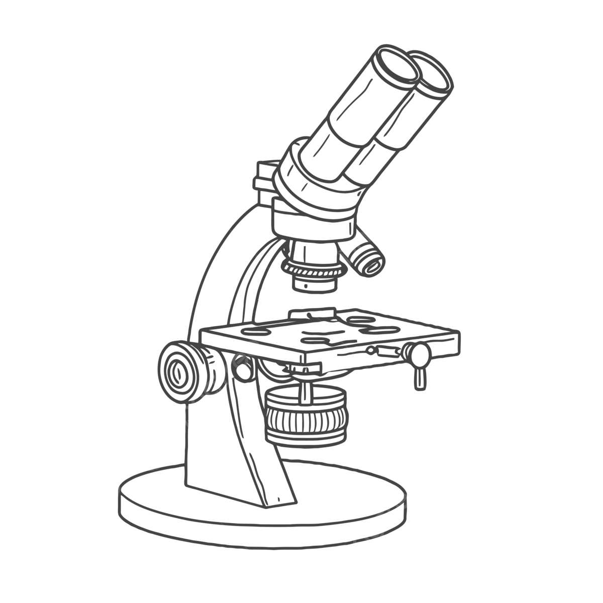 Laboratory microscope coloring pages printables pdf clip art outline sketch drawing vector wing drawing rat drawing lip drawing png and vector with transparent background for free download