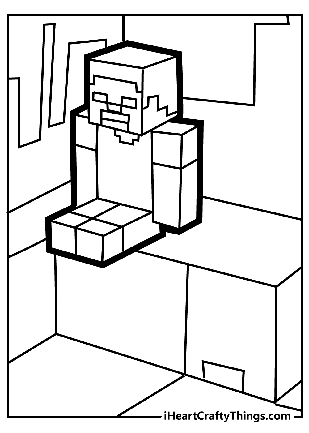 Minecraft coloring pages free printables