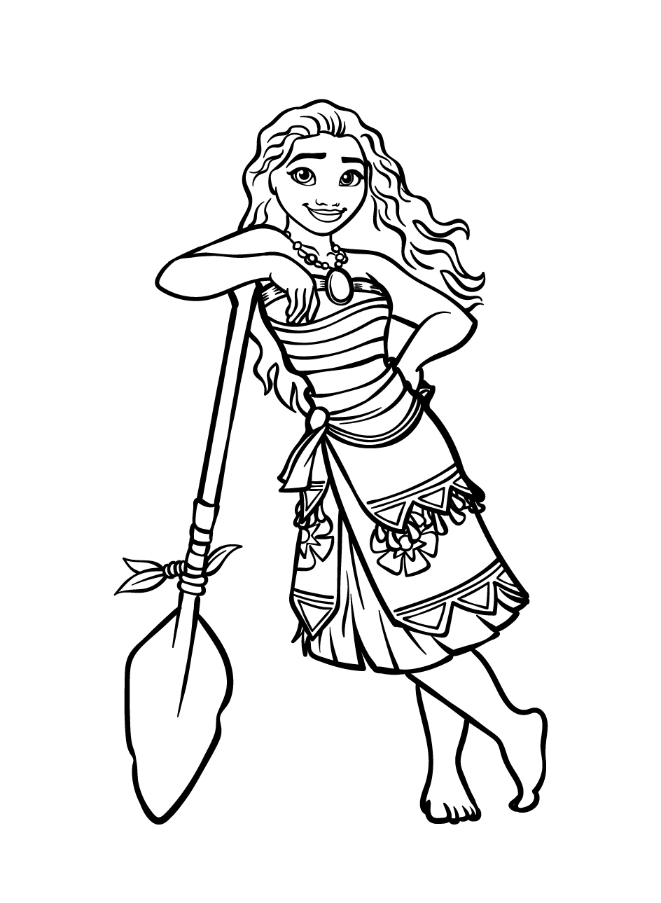 Moana coloring pages by coloringpageswk on