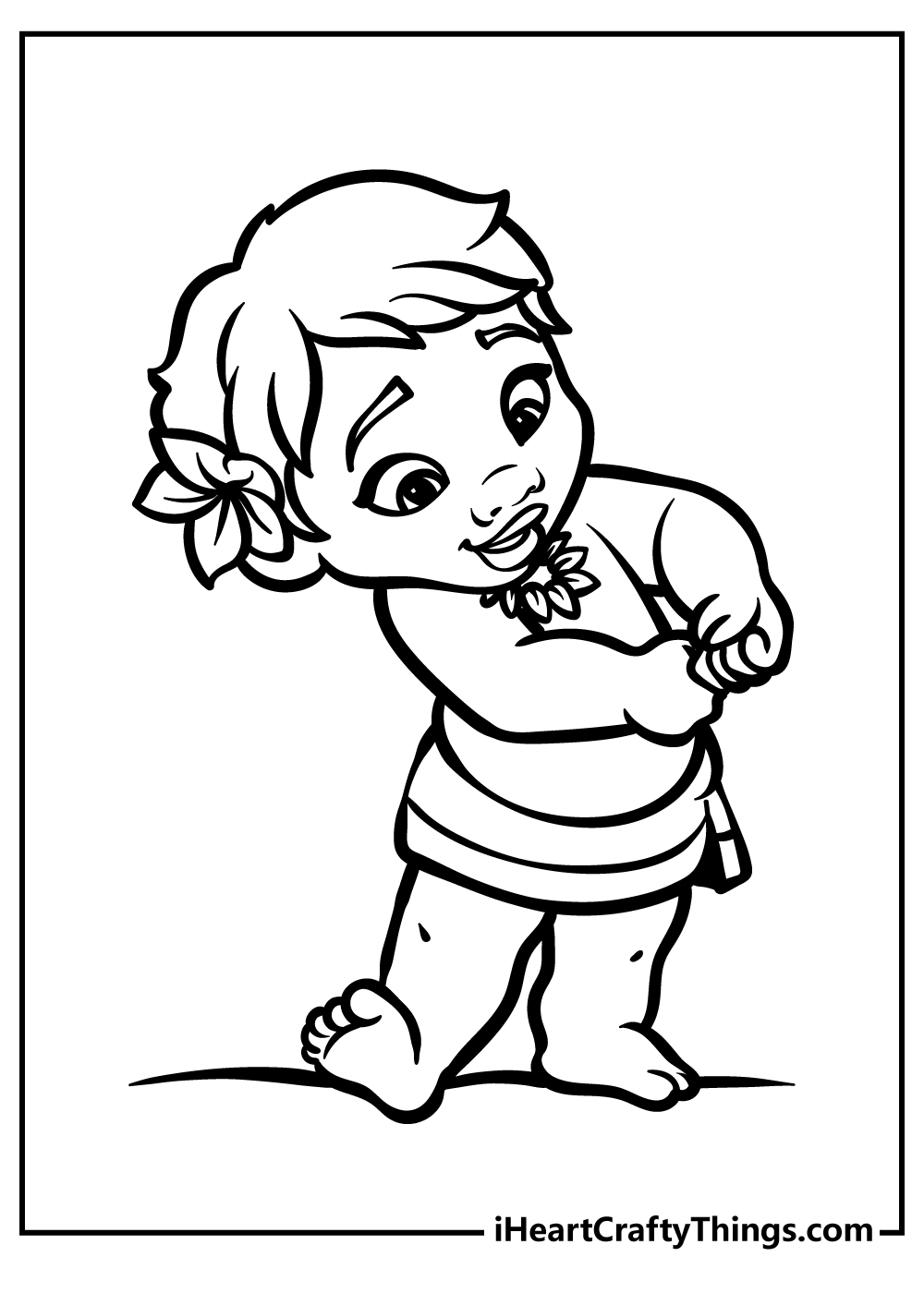 Moana coloring pages free printables