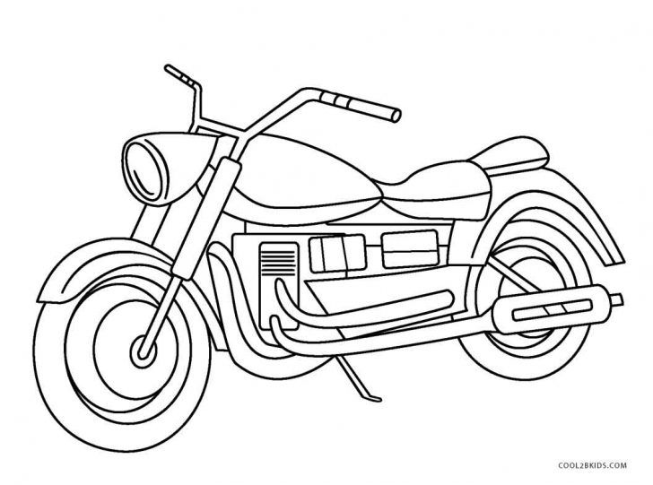 Coloring pages motorcycle coloring pages