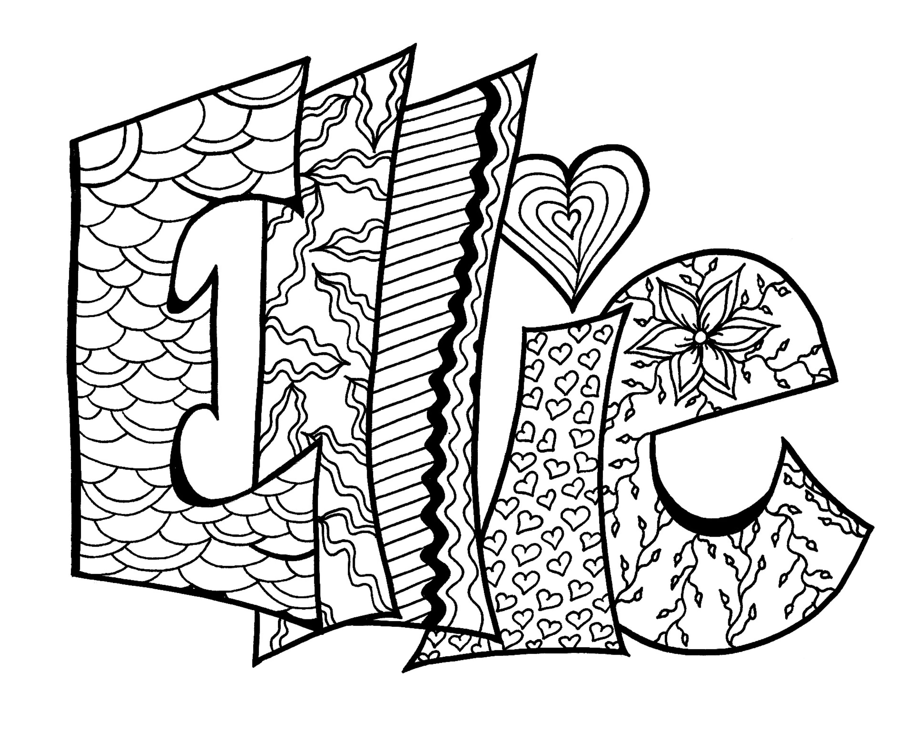 Name coloring page one day delivery classic style pdf