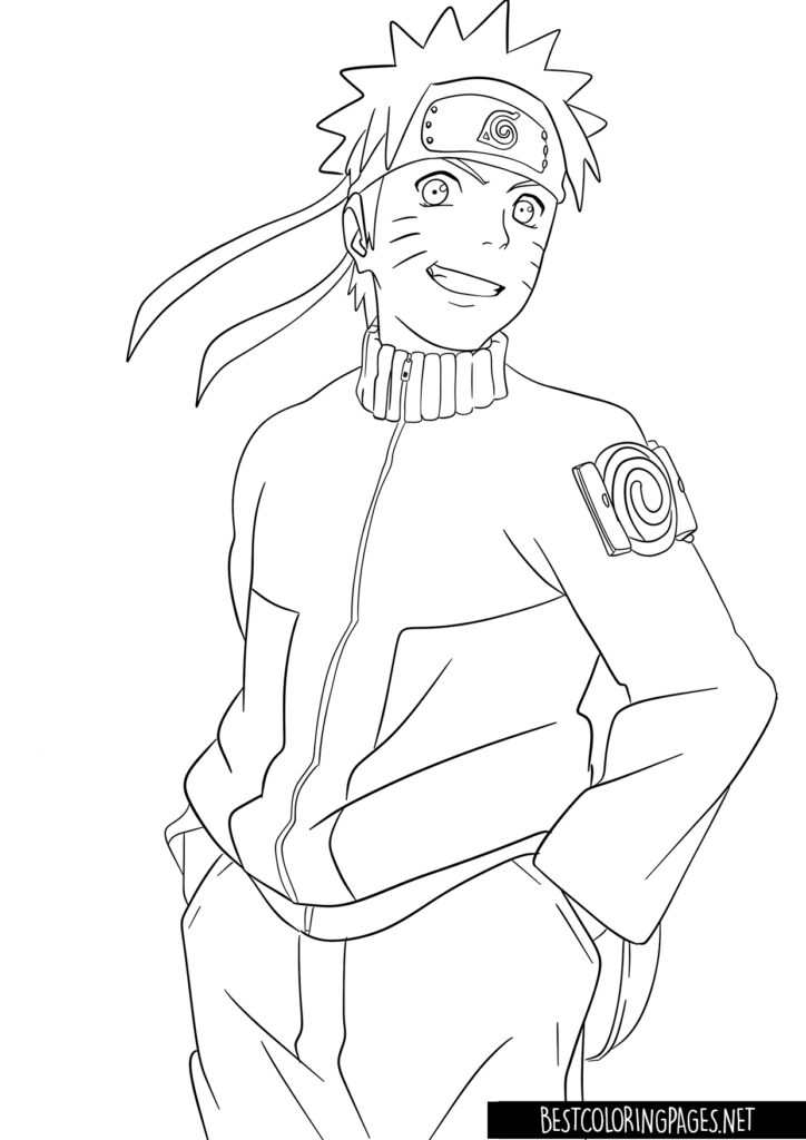 Naruto coloring pages