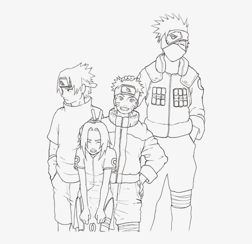 Naruto and sasuke coloring pages printable for free download