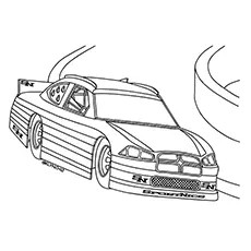 Coloring pages nascar coloring pages