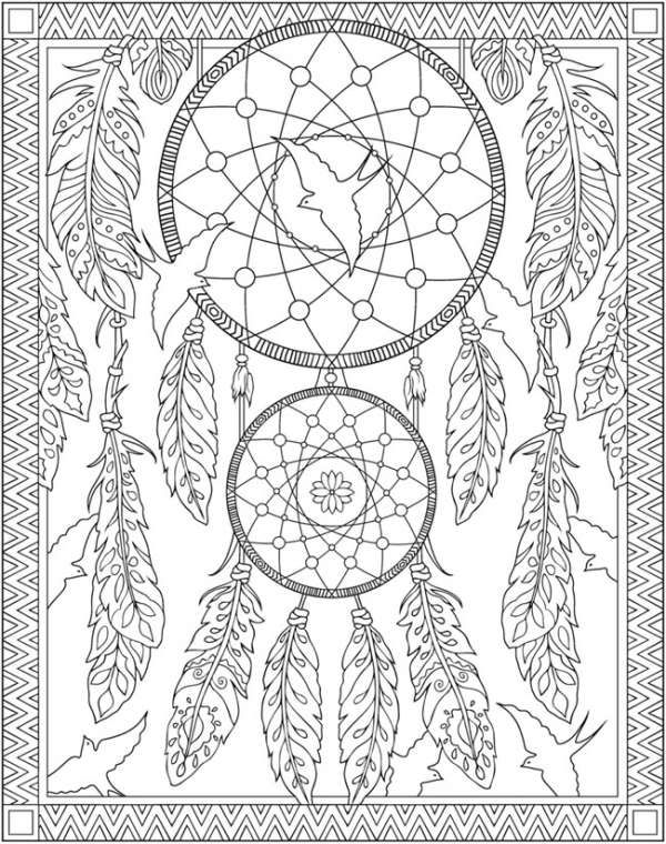 Native american coloring pages â