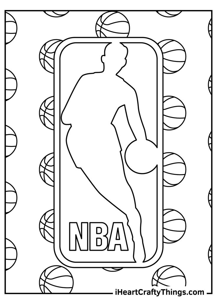 Nba coloring pages sports coloring pages free printable coloring pages coloring book pages