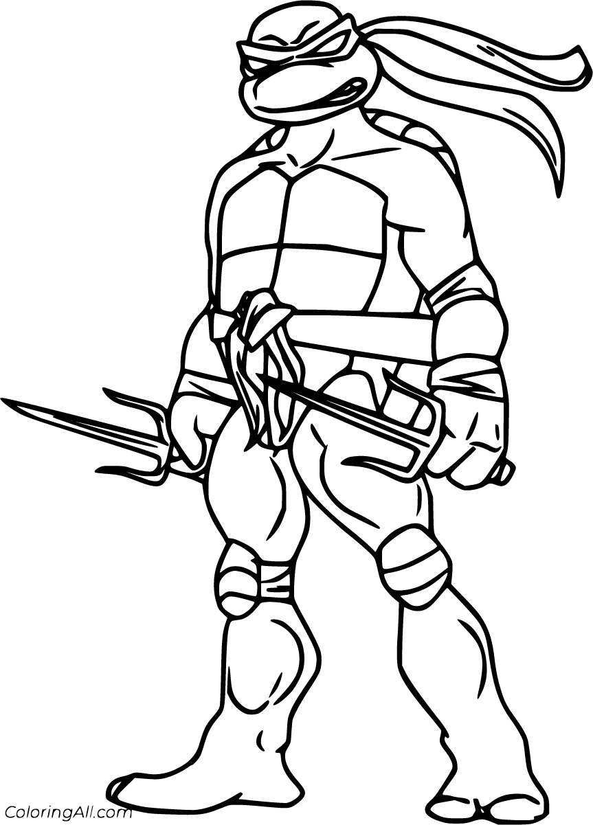 Ninja turtles coloring pages