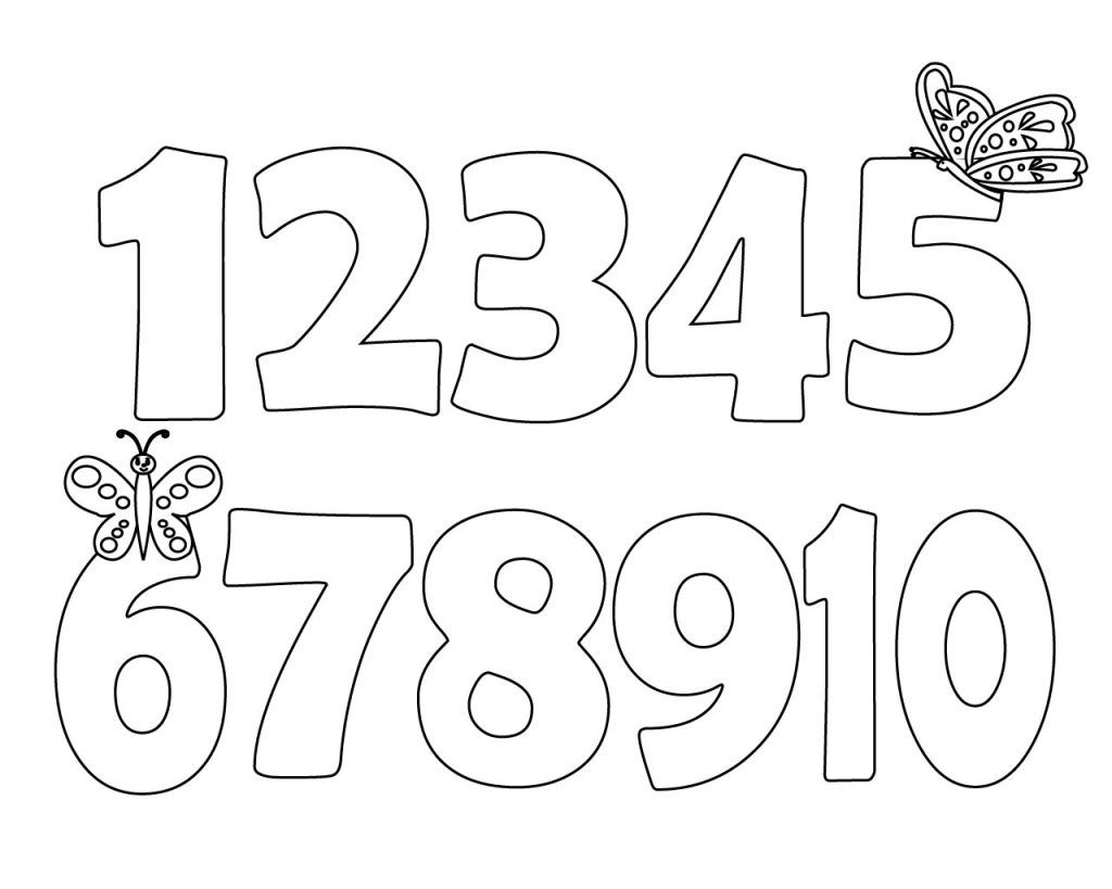 Coloring pages numbers coloring pages