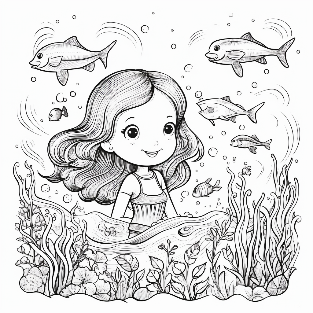 Ocean coloring pages