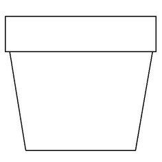 Flower pot template printable flower pot coloring page flower templates printable free mothers day flower pot flower pots