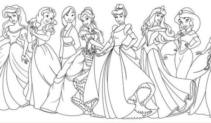 Coloring pages disney princess disney princess coloring pages princess coloring pages disney princess colors