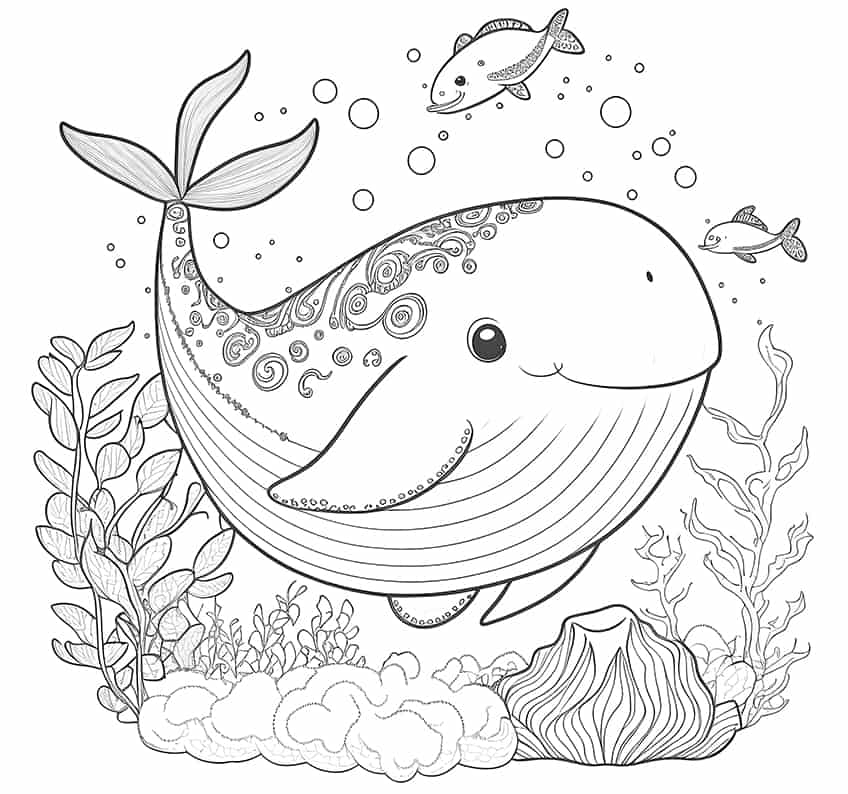 Baby animal coloring pages