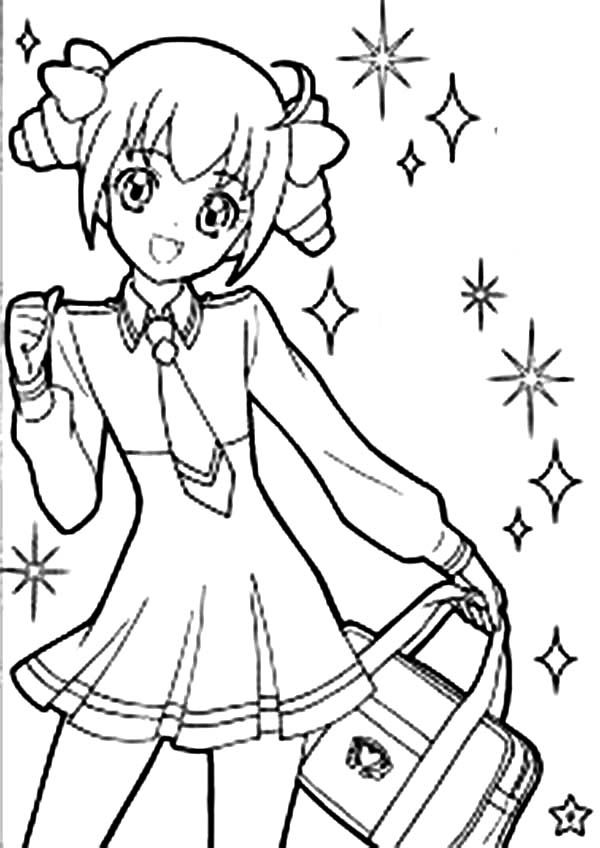 Cute girl anime character coloring page coloring sky cute coloring pages chibi coloring pages coloring pages