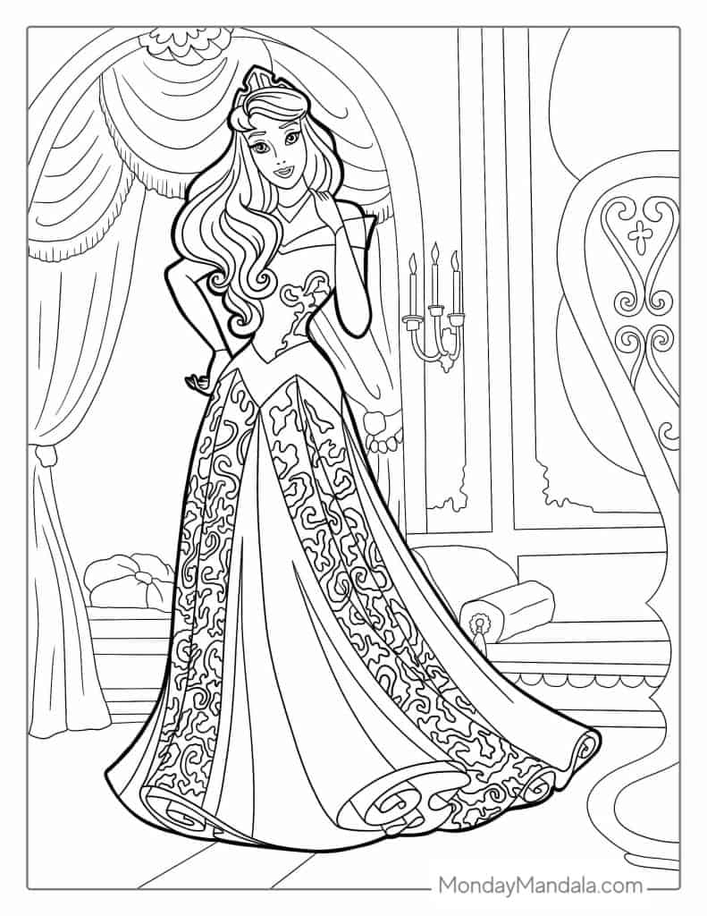 Barbie coloring pages free pdf printables