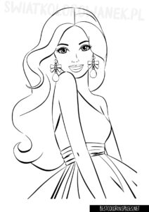 Barbie coloring pages