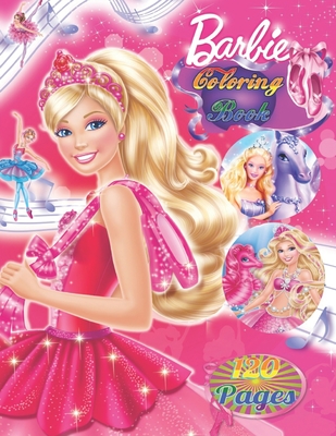 Barbie coloring book great coloring pages with exclusive lovely pictures for slightly older girls lovely varied pictures barbie doll paperback barrett bookstore