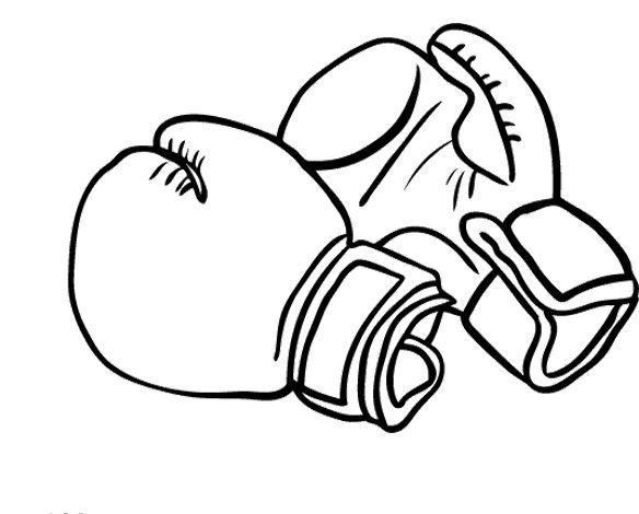 Ikidsdrawing coloring pages boxing gloves bear coloring pages