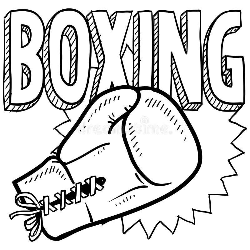 Doodle boxing gloves stock illustrations â doodle boxing gloves stock illustrations vectors clipart