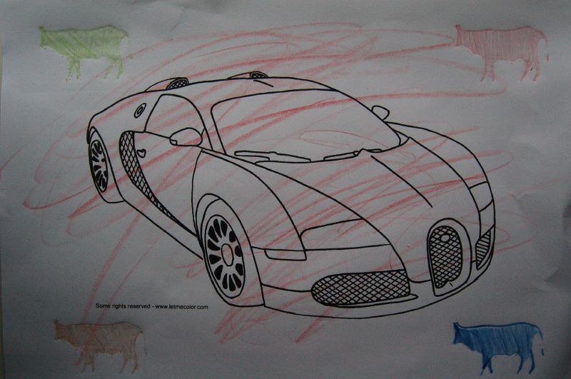 Bugatti veyron coloring page soon available at wwwletmecoâ