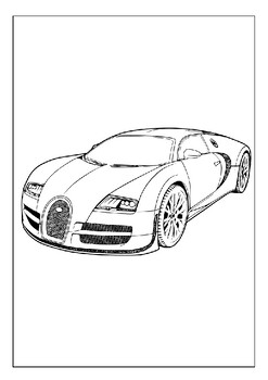 Printable bugatti coloring pages cultivate skills through car