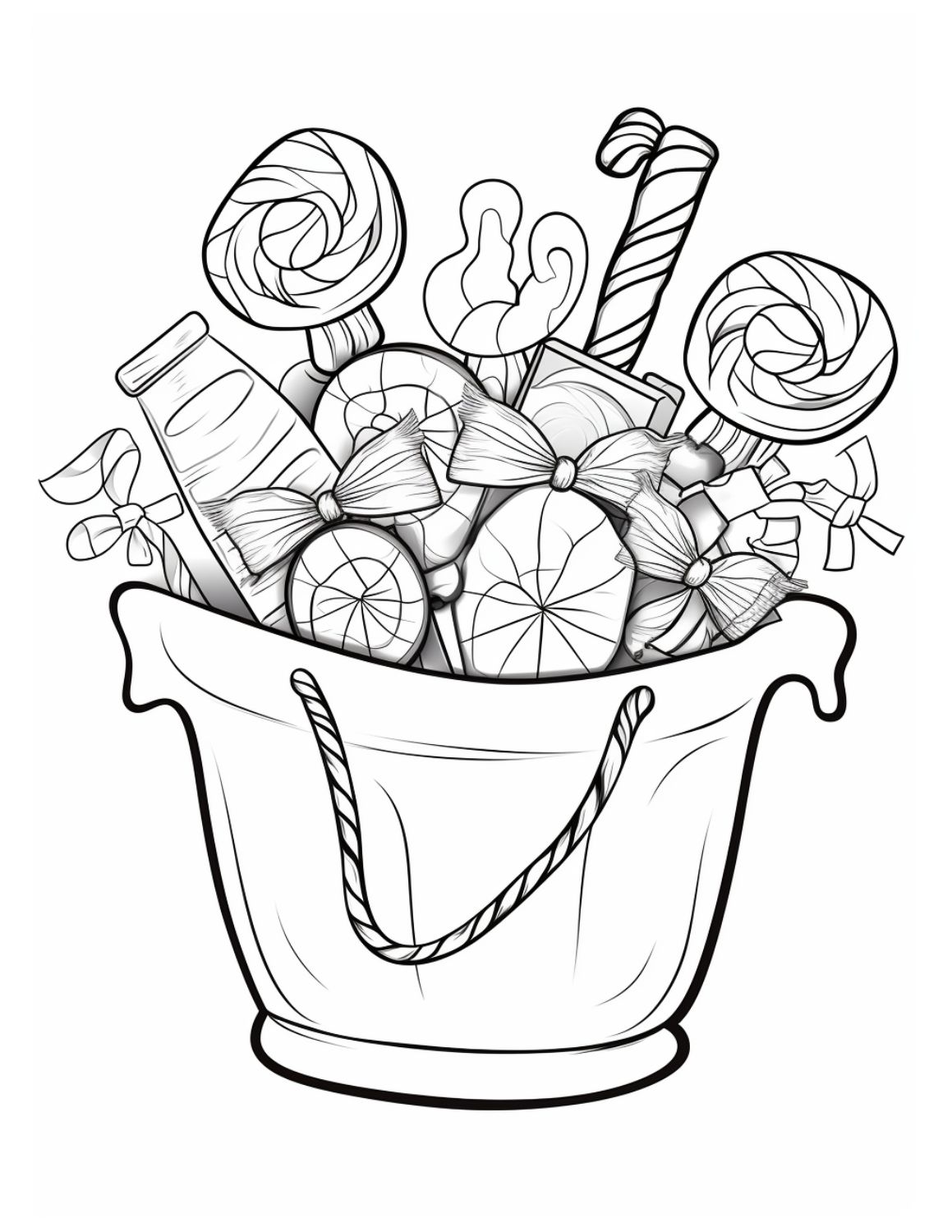 Free printable candy coloring pages with pdf book download skip to my lou