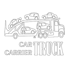 Top free printable truck coloring pages online