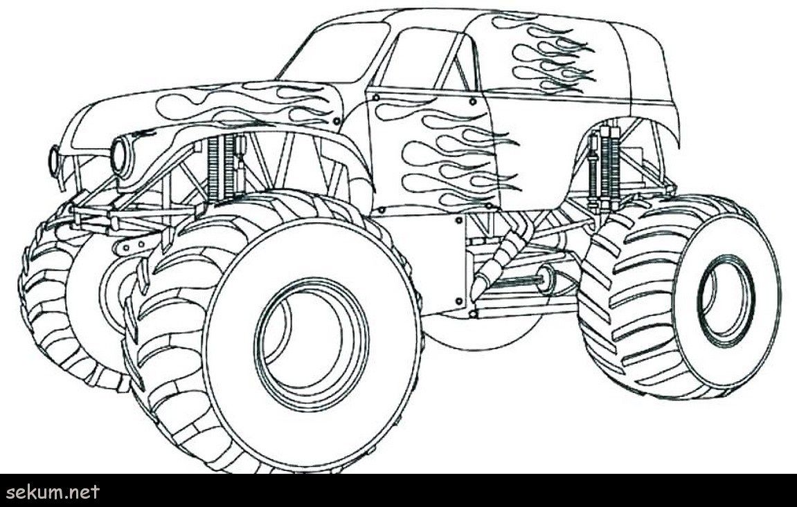 Wonderful image of trucks coloring pages