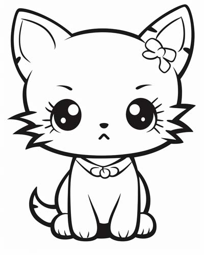 Free printable cat pages