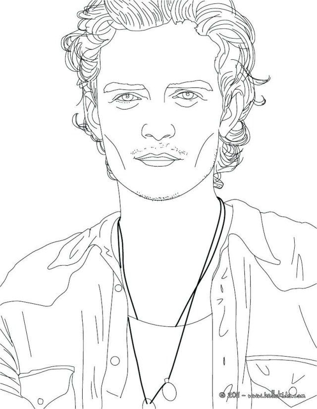 Beautiful image of celebrity coloring pages