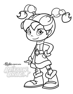 Characters free coloring pages